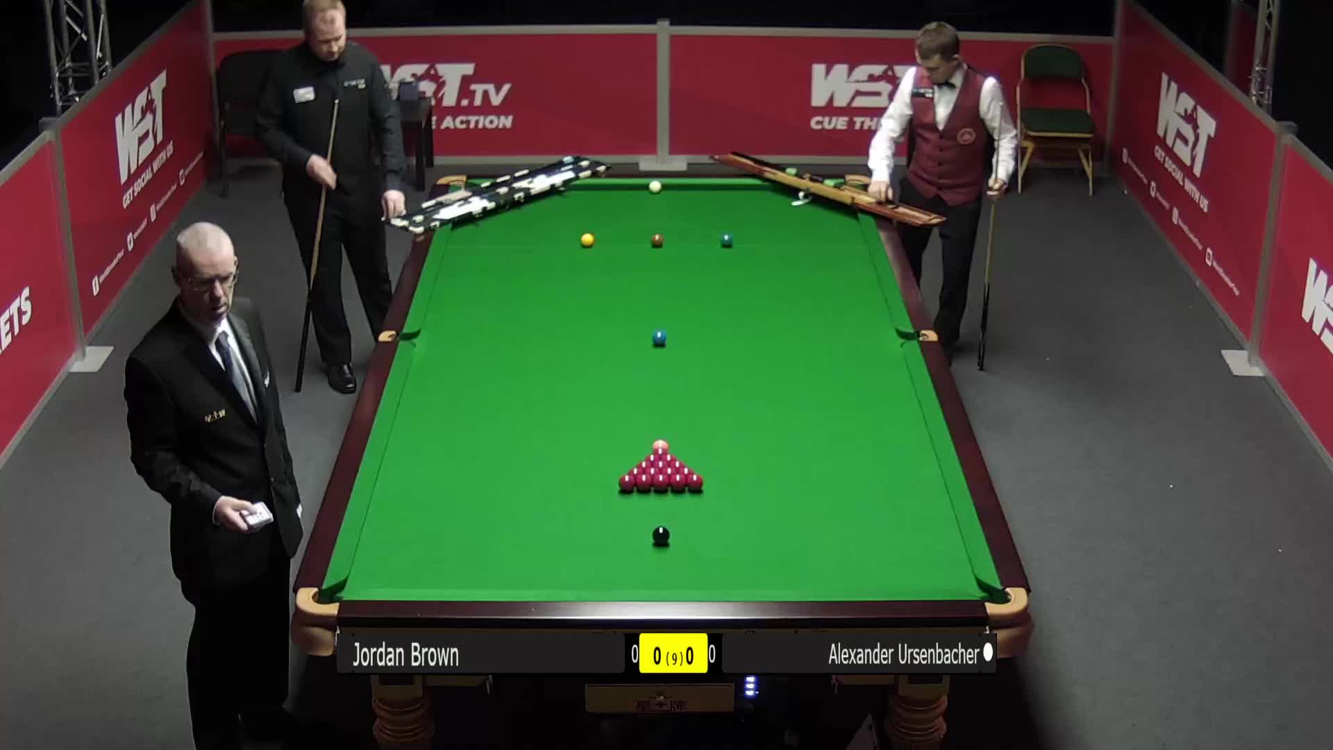 乔丹·布朗vs乌森巴赫  2021欧洲大师赛资格赛 清流