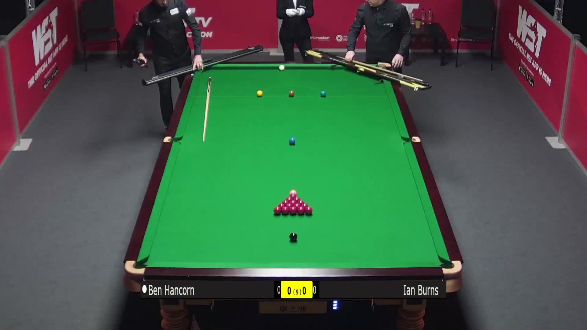 本·汉考恩  V  伊恩·伯恩斯  2021欧洲大师赛资格赛 清流