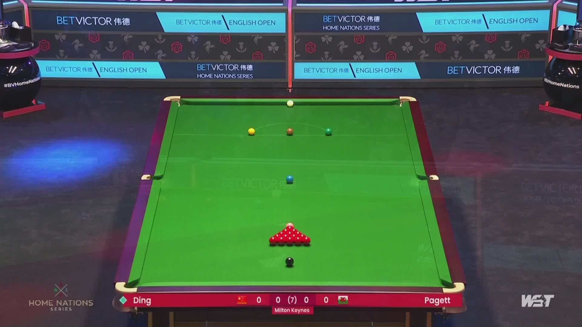 丁俊晖V帕吉特 2021斯诺克英格兰公开赛 清流