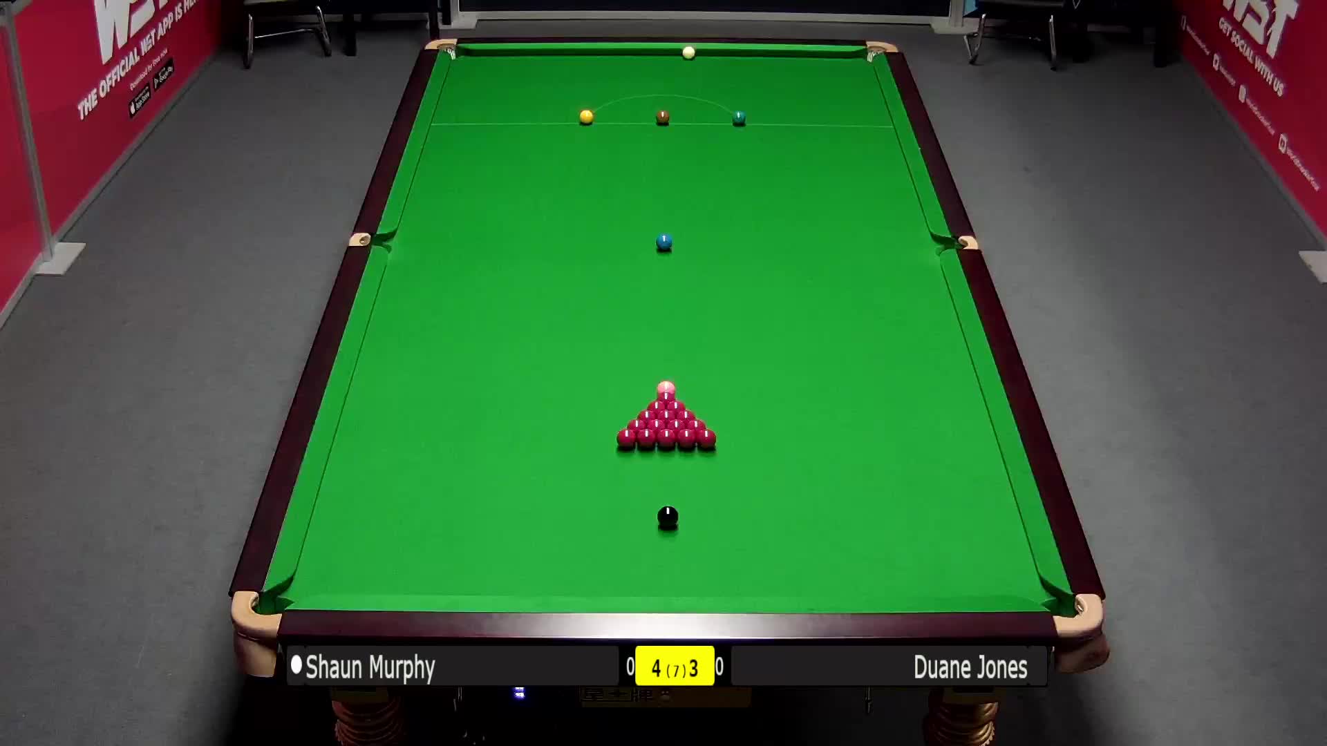 赛克斯vs泰勒 2021斯诺克英格兰公开赛 清流