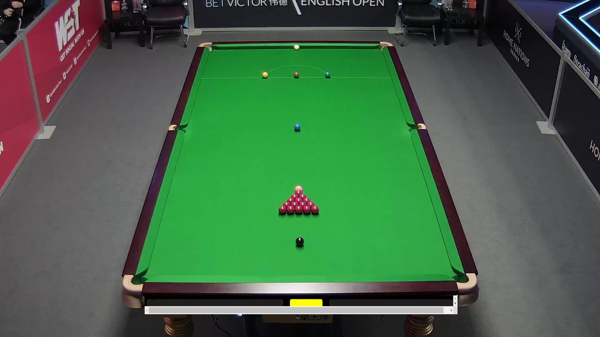 小司机vs乔伊斯 2021斯诺克英格兰公开赛 清流