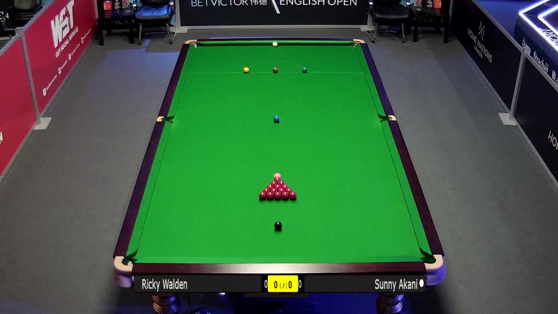 阿卡尼·宋沙瓦vs里奇·沃顿 2021斯诺克英格兰公开赛 清流