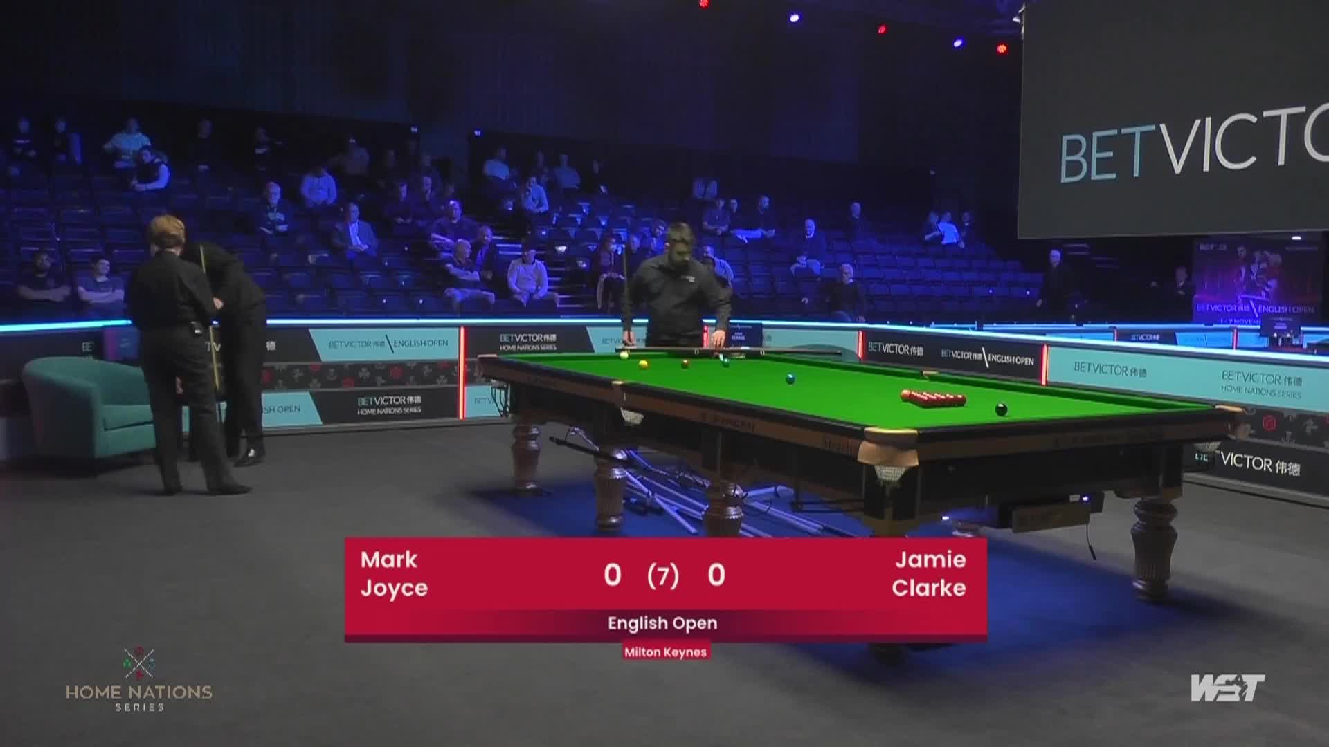马克·乔伊斯vs詹姆·克拉克 2021斯诺克英格兰公开赛 清流