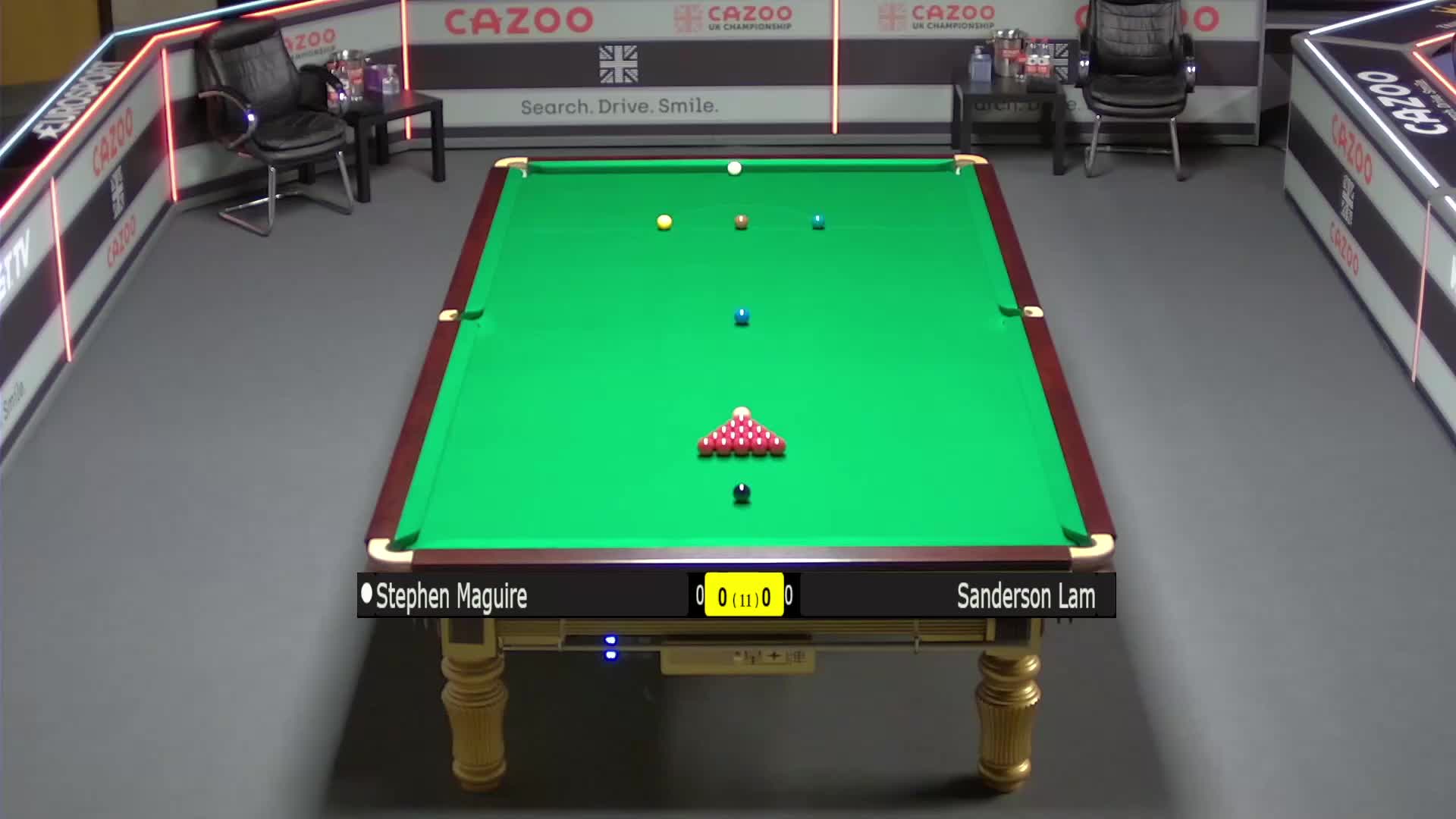 斯蒂芬·马奎尔 V 林杉峰  2021斯诺克英锦赛  清流