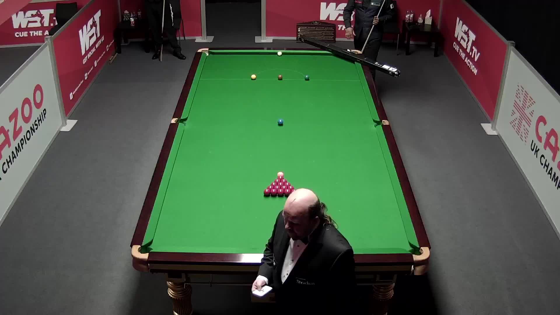 马修·史蒂文斯V哈马德·米亚赫  2021斯诺克英锦赛   清流