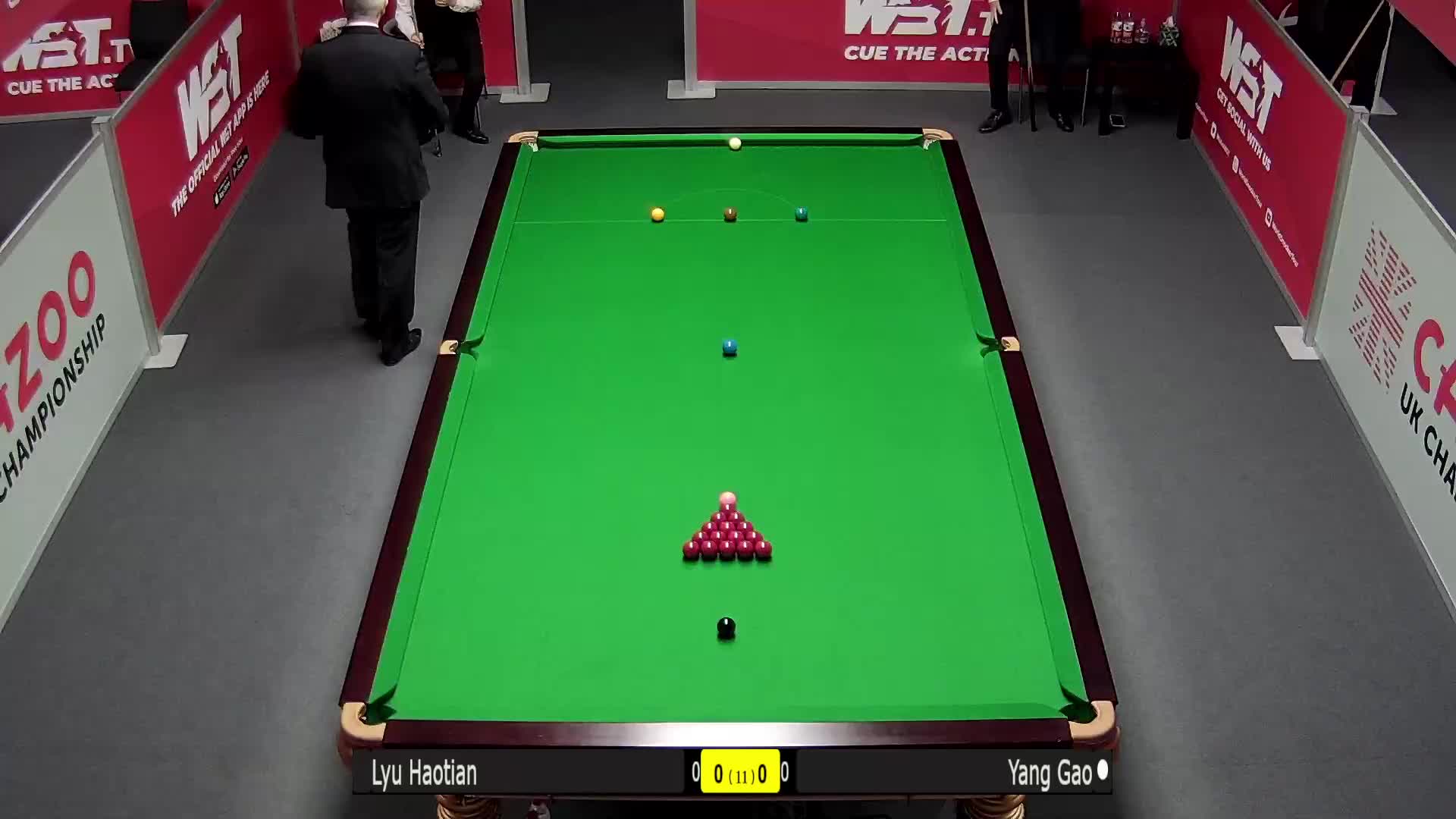 吕昊天 VS 高阳 2021斯诺克英锦赛   清流