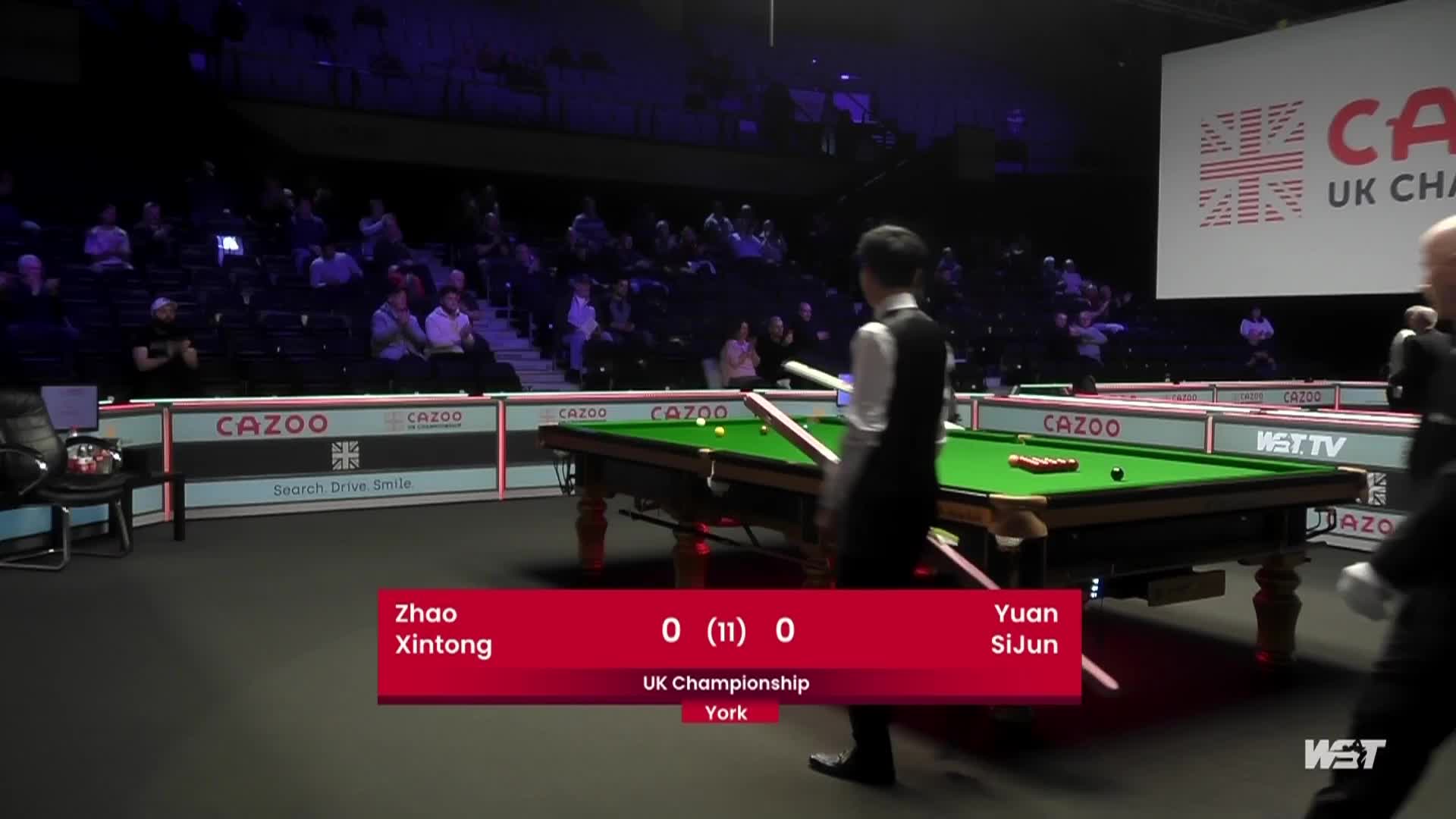 赵心童 VS 袁思俊 2021斯诺克英锦赛   清流