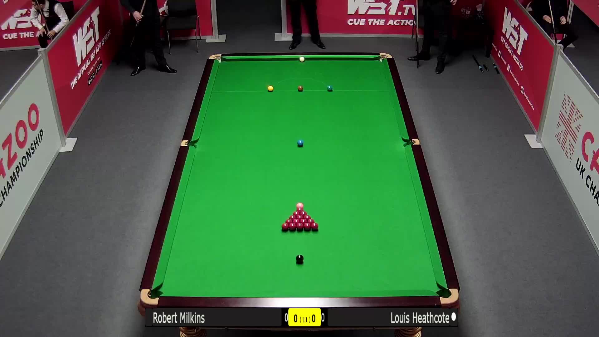 罗伯特·米尔金斯 VS 路易斯·西斯考特   2021斯诺克英锦赛   清流