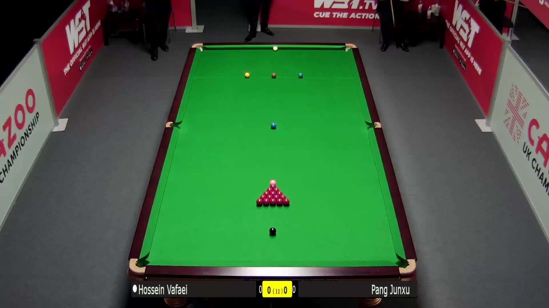 侯赛因·瓦菲 VS 庞俊旭    2021斯诺克英锦赛   清流