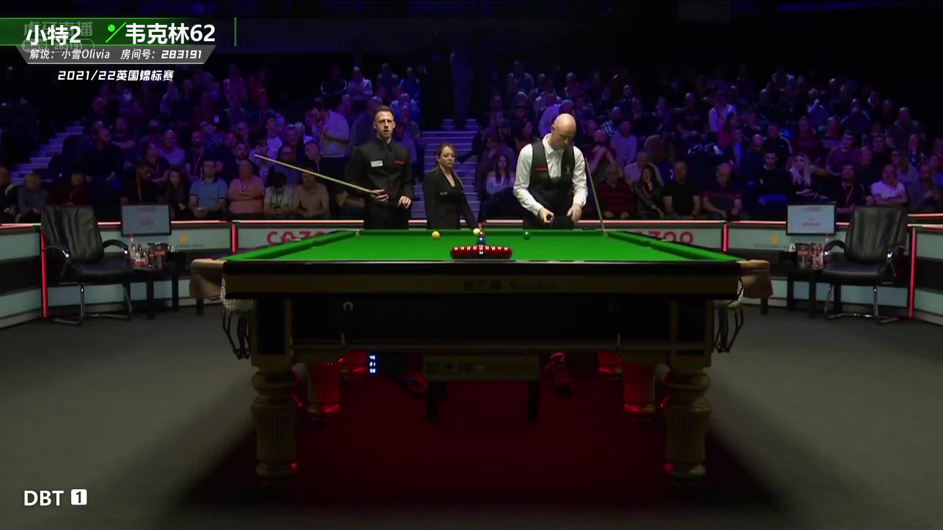 贾德·特鲁姆普  V  克里斯·沃克林  2021斯诺克英锦赛 小雪-下