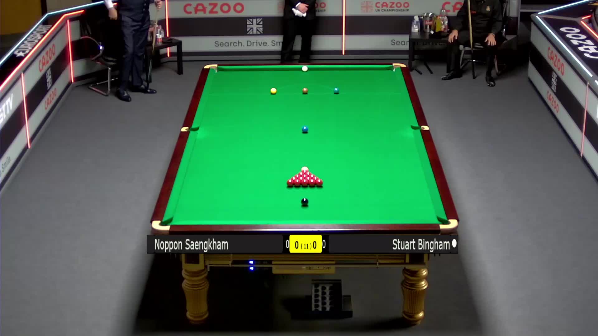 诺鹏·桑坎姆  V  斯图尔特·宾汉姆  2021斯诺克英锦赛  清流