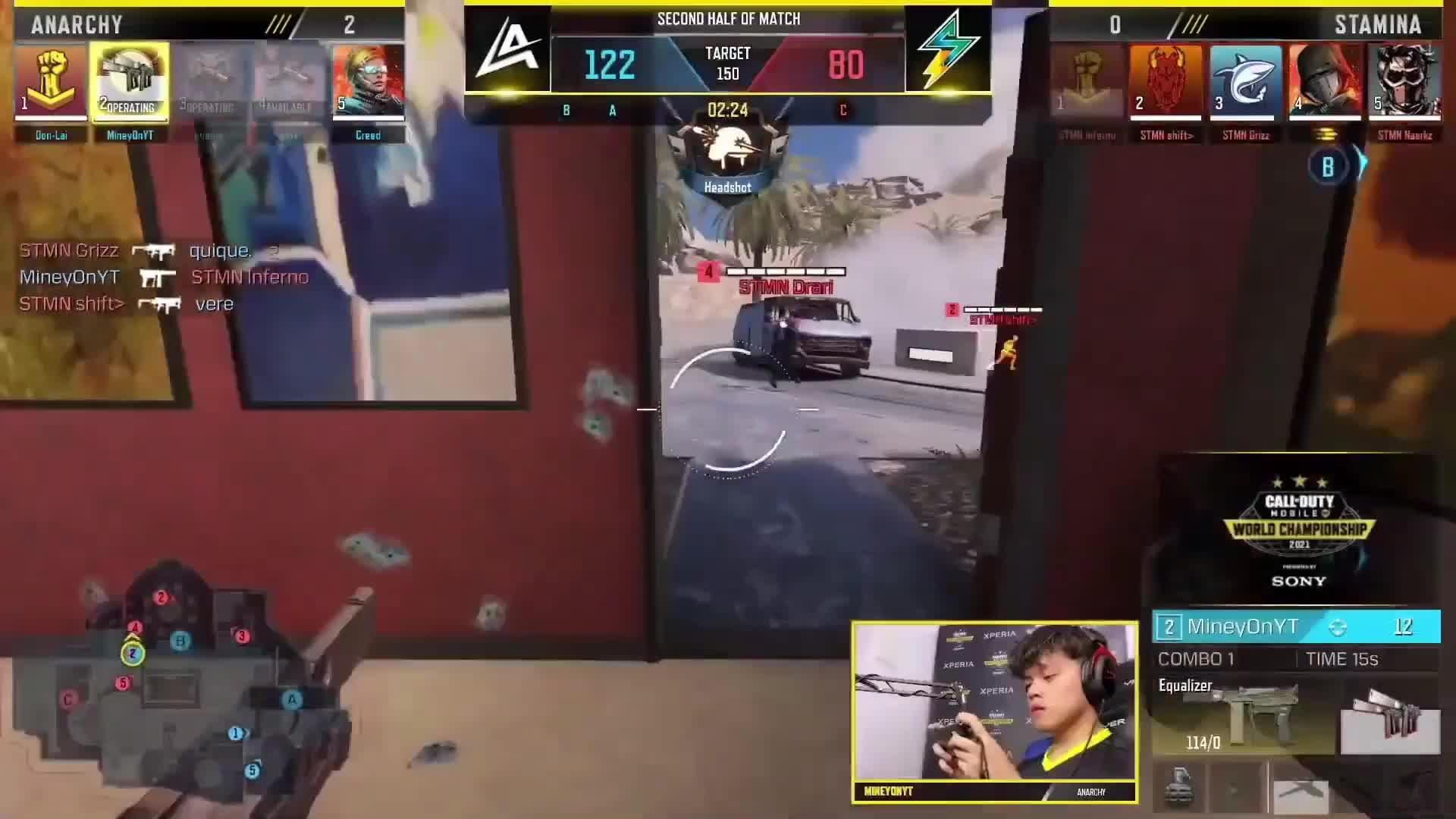 CODM世界锦标赛 西部赛区 小组赛第一日（下）