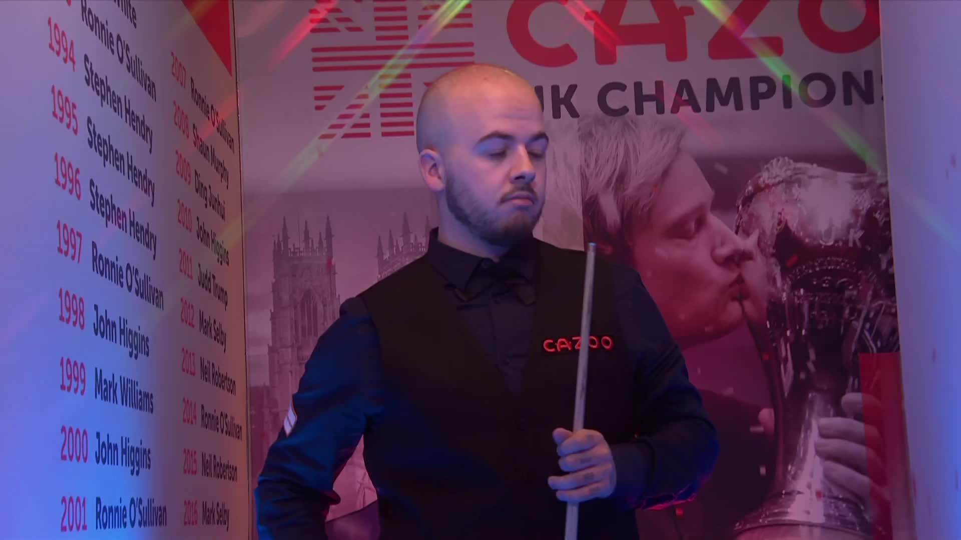 凯伦·威尔逊  V  卢卡·布雷切尔  2021斯诺克英锦赛 清流 