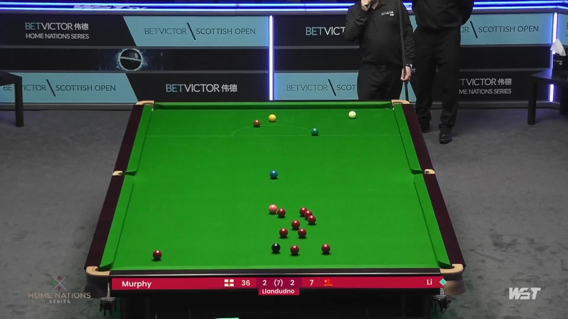 [直播]斯诺克英国锦标赛  2号桌视角