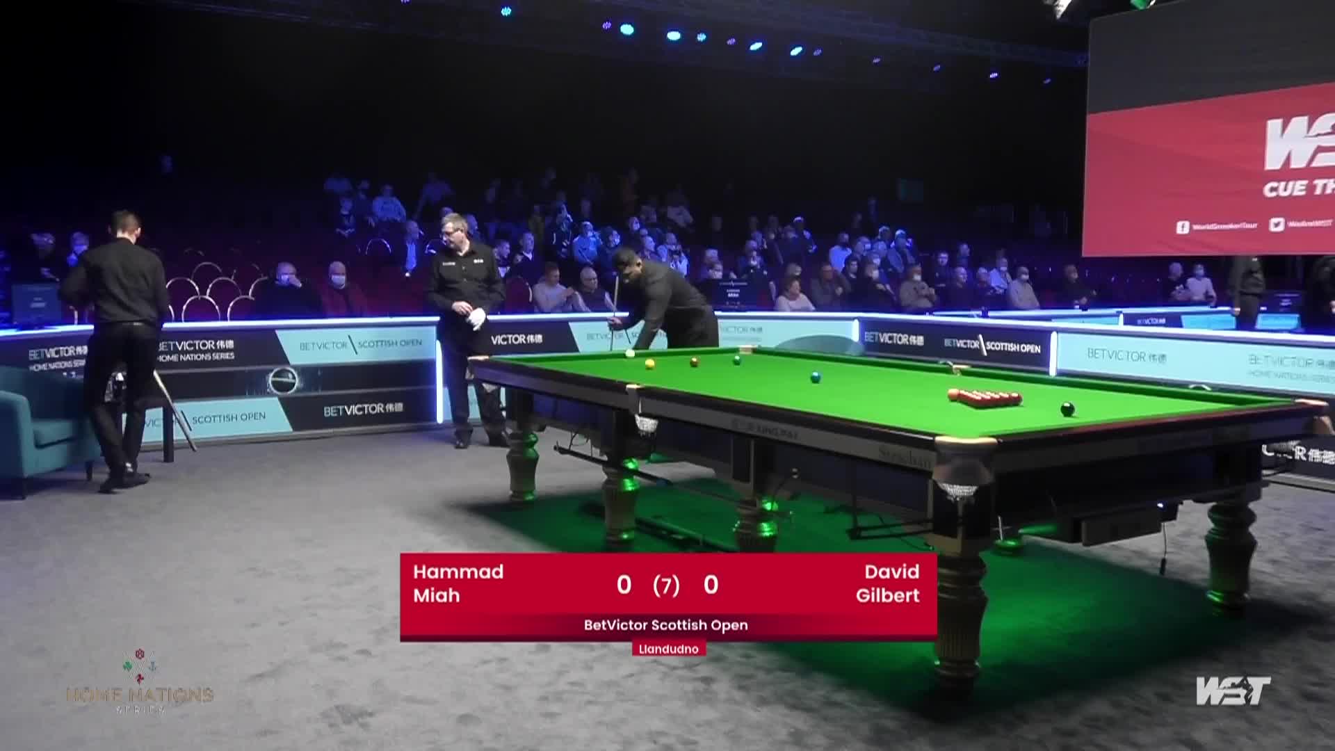 大卫·吉尔伯特 V 哈马德·米亚赫 2021苏格兰公开赛正赛 清流