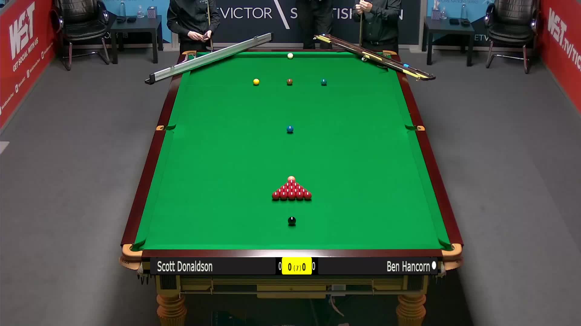 斯科特·唐纳森 V 本·汉考恩  2021苏格兰公开赛正赛  清流