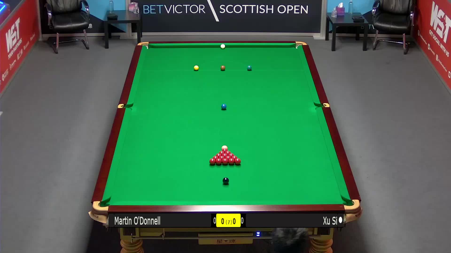 徐思 V 马丁·奥唐奈 2021苏格兰公开赛正赛  清流