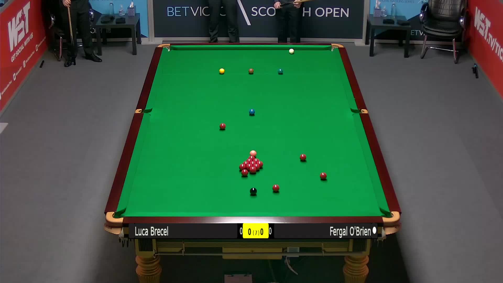 弗盖尔·奥布莱恩 V 卢卡·布雷切尔 2021苏格兰公开赛正赛  清流