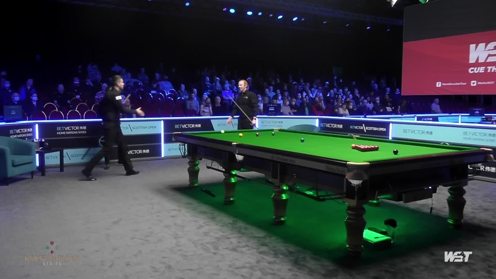 马克·塞尔比 V 安东尼·麦克吉尔  2021苏格兰公开赛正赛 清流