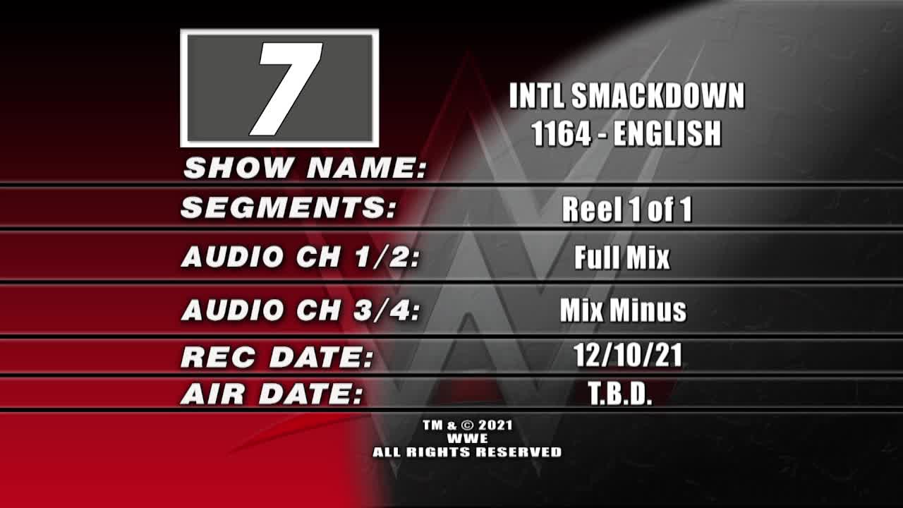 [WWE]SmackDown 1164期 清流