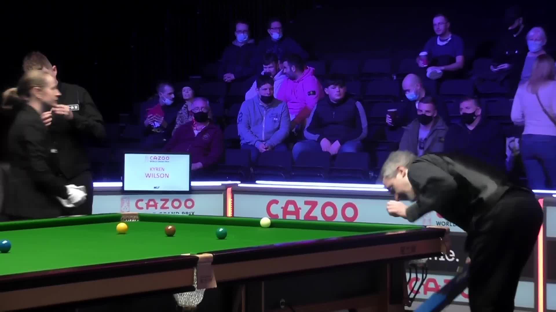 凯伦·威尔逊  VS  安东尼·汉密尔顿 2021世界大奖赛 清流