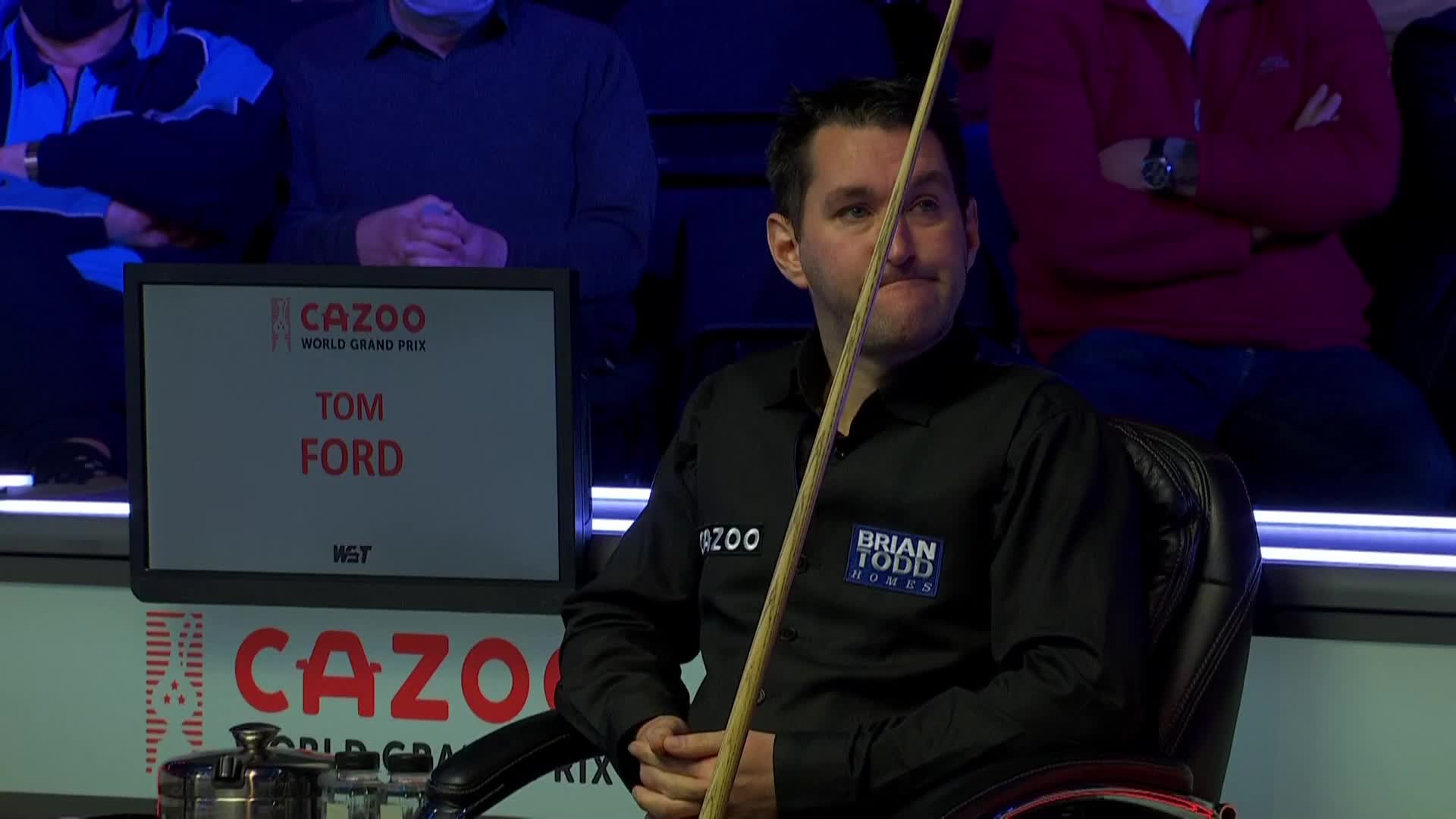 [直播]斯诺克大奖赛  1号桌视角