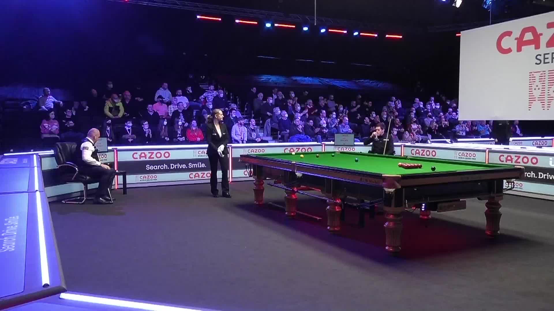 [直播]斯诺克英国锦标赛  2号桌视角