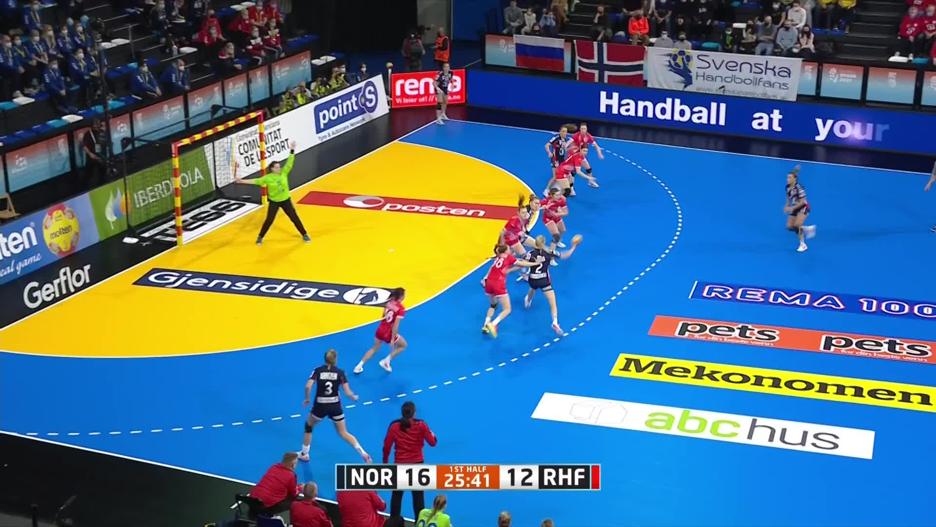 挪威V俄罗斯 2021年IHF女子手球世界锦标赛