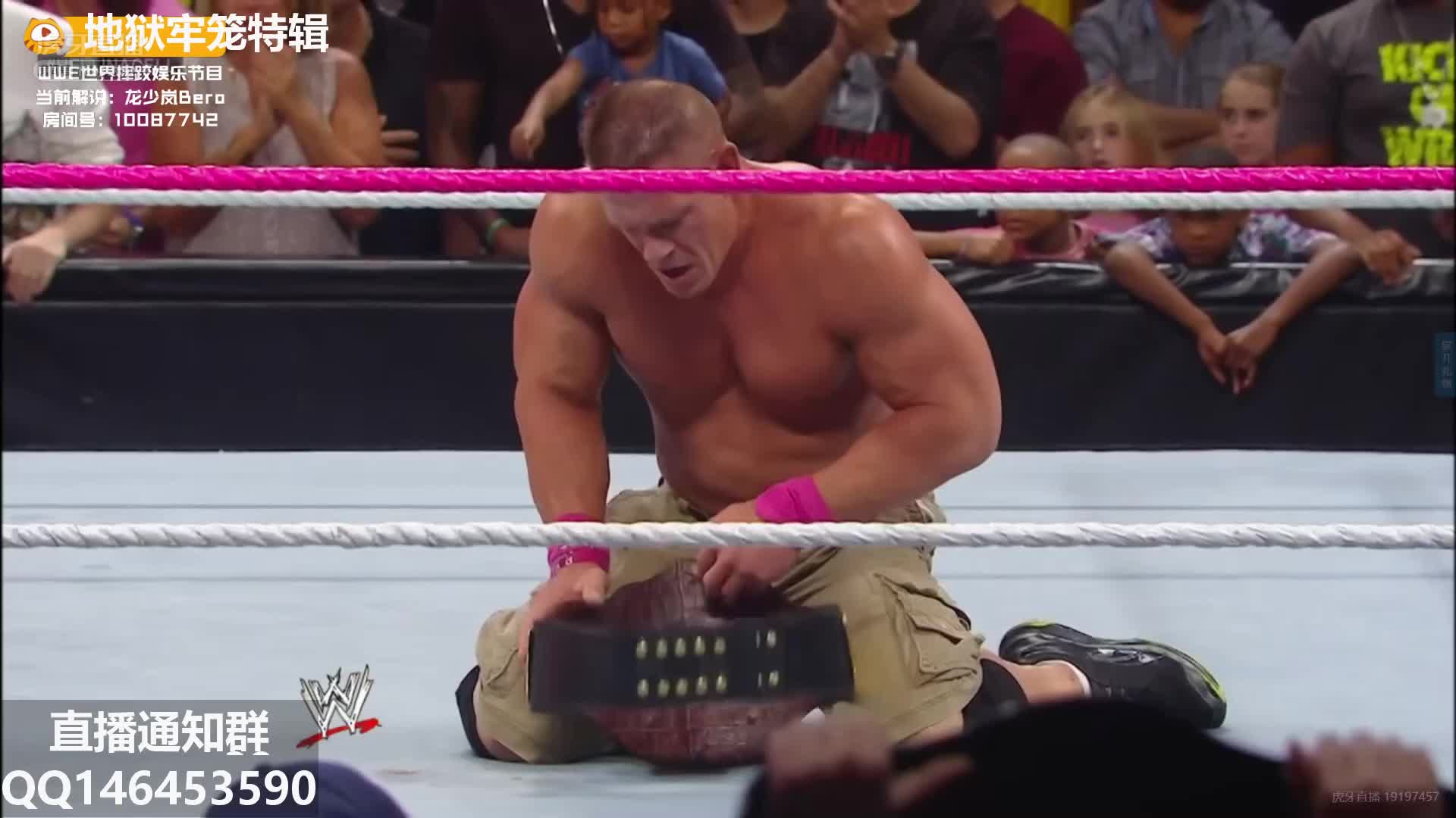 [WWE]地狱牢笼专场-2 龙少岚解说