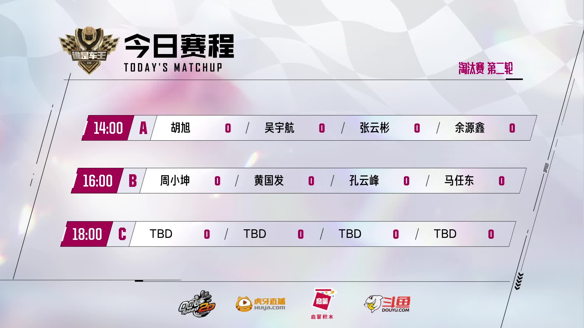 谁是车王S12_淘汰赛第二轮 A组