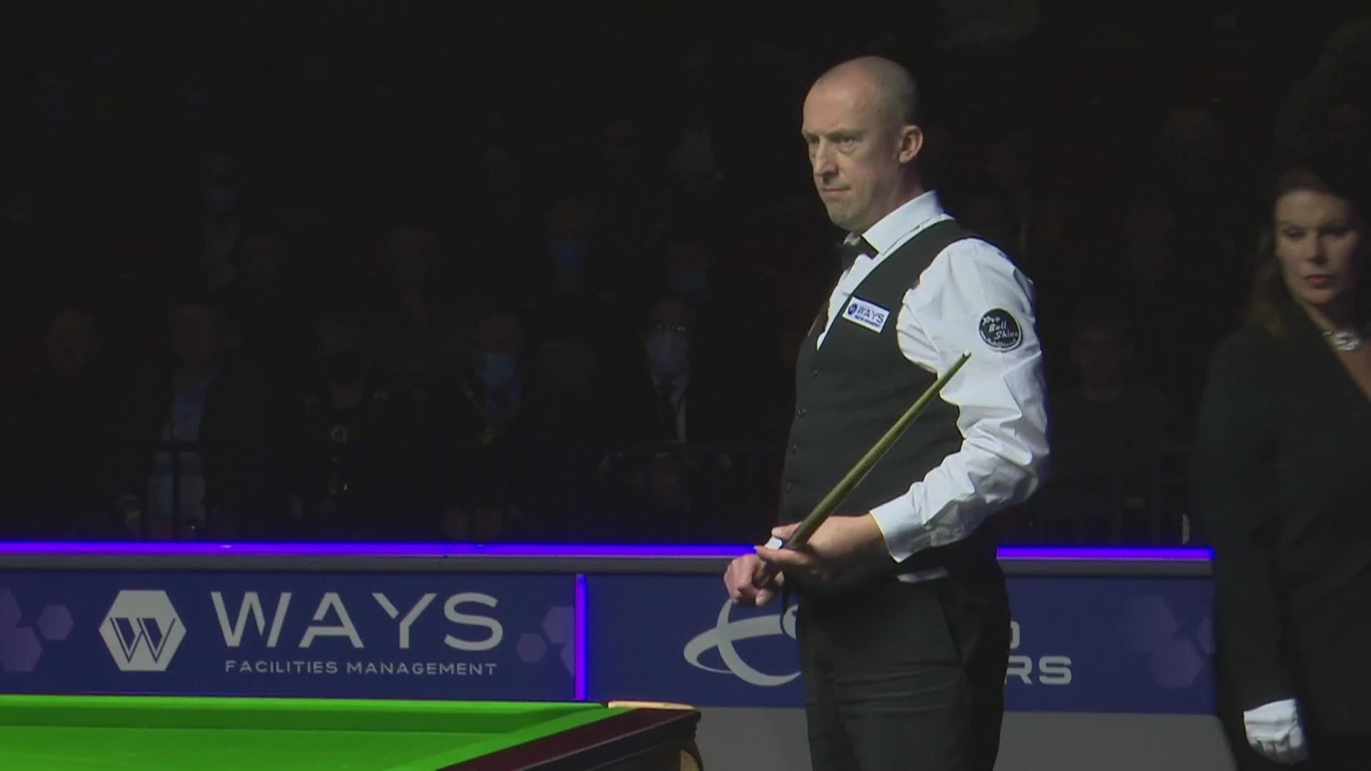 这也能一杆搞定 不愧是元老冠军