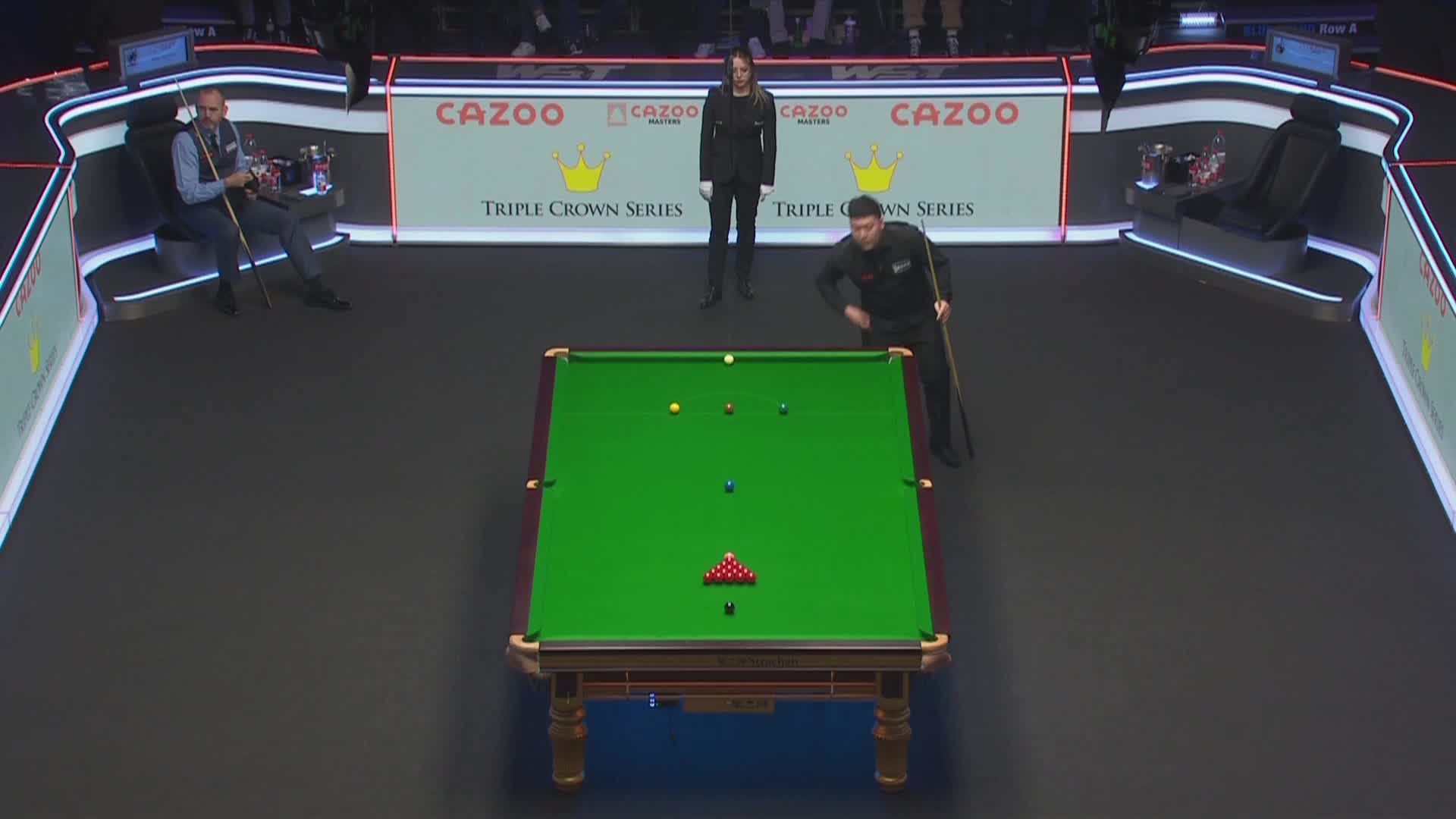 颜丙涛 VS 马克·威廉姆斯 2022斯诺克大师赛 清流