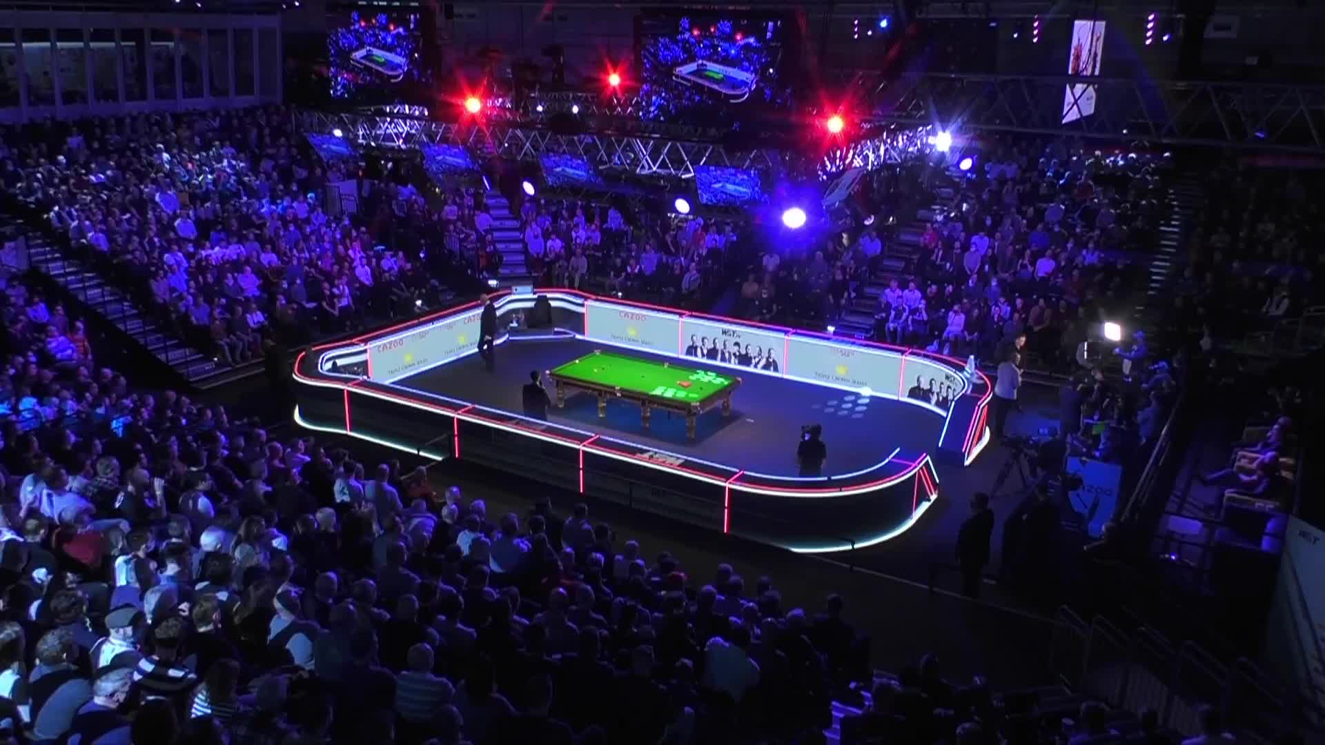 马克·塞尔比VS巴里·霍金斯 2022斯诺克大师赛 清流