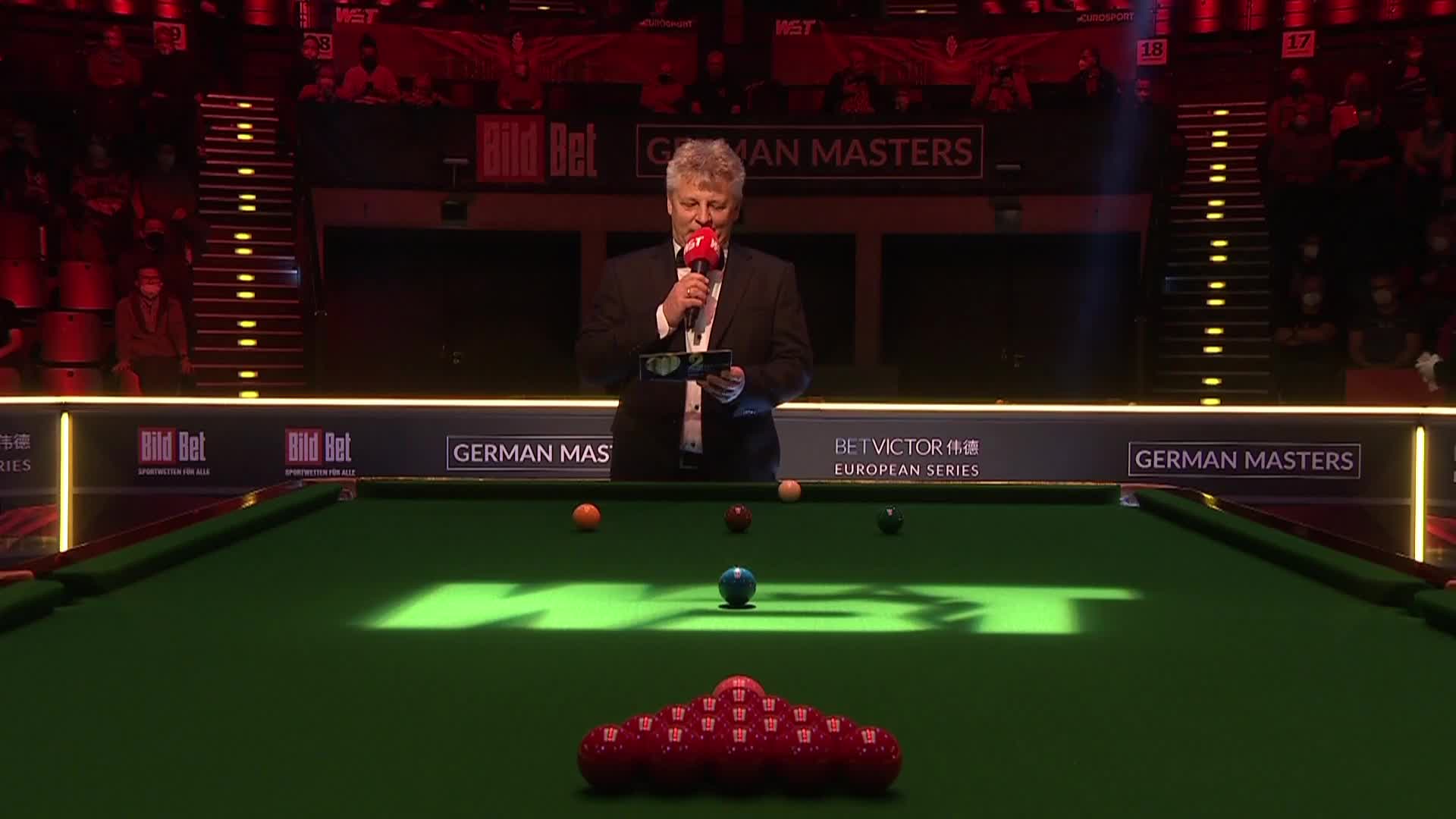 赵心童VS马克·威廉姆斯 2022德国大师赛 清流