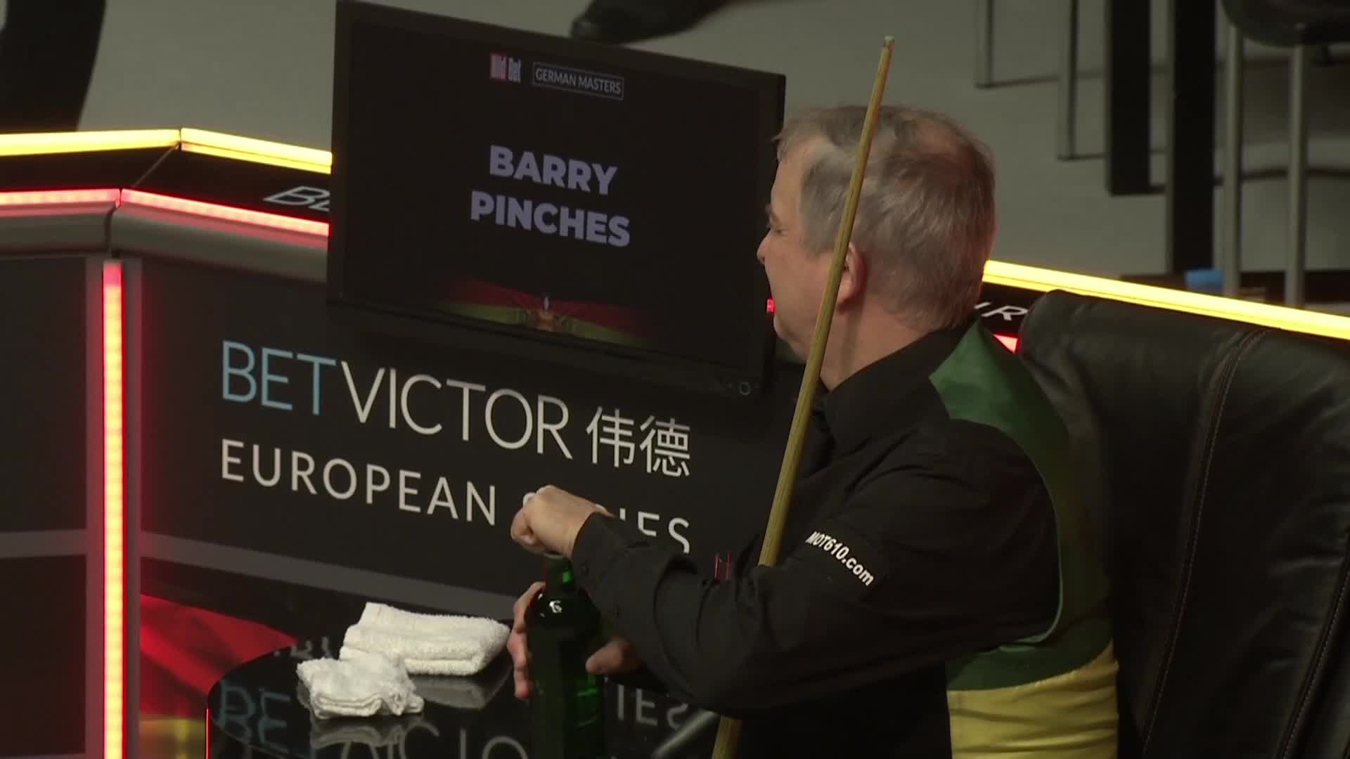 马克·塞尔比VS巴里·平奇斯 2022德国大师赛 清流