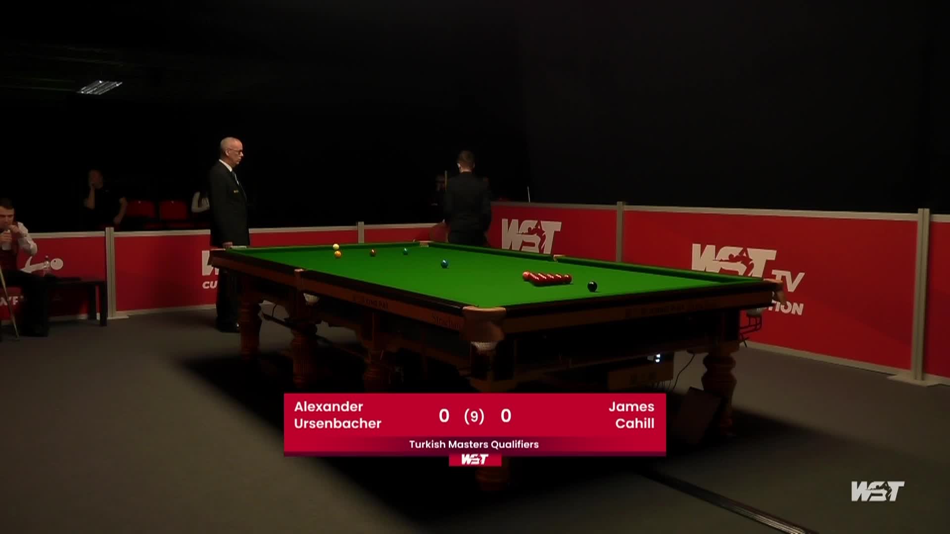 2月3日 2022土耳其大师赛亚历山大·乌森巴赫 5-1 詹姆斯·卡希尔   清流