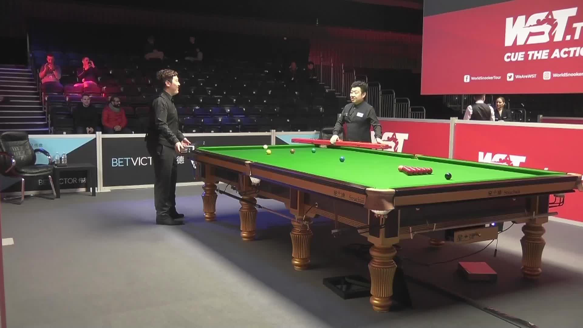 颜丙涛VS李行 2022欧洲大师赛 清流