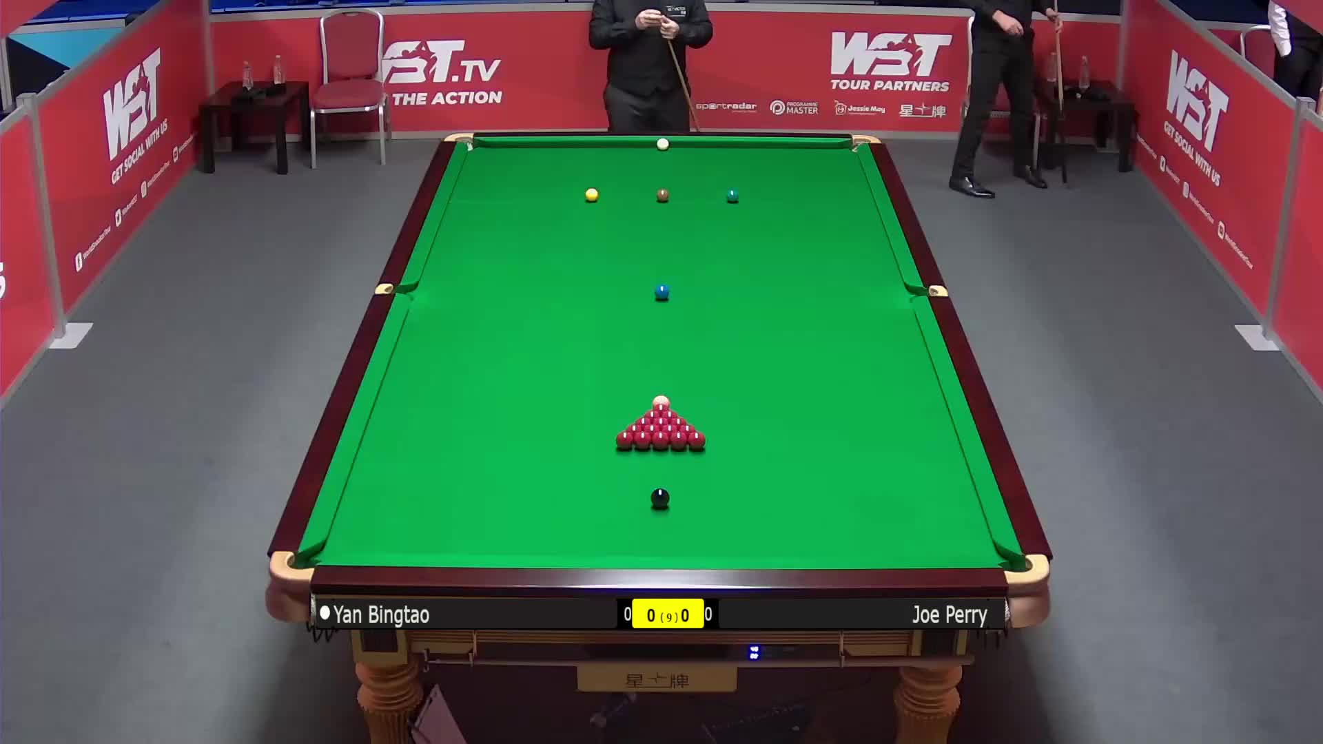 颜丙涛VS乔·佩里 2022欧洲大师赛 清流