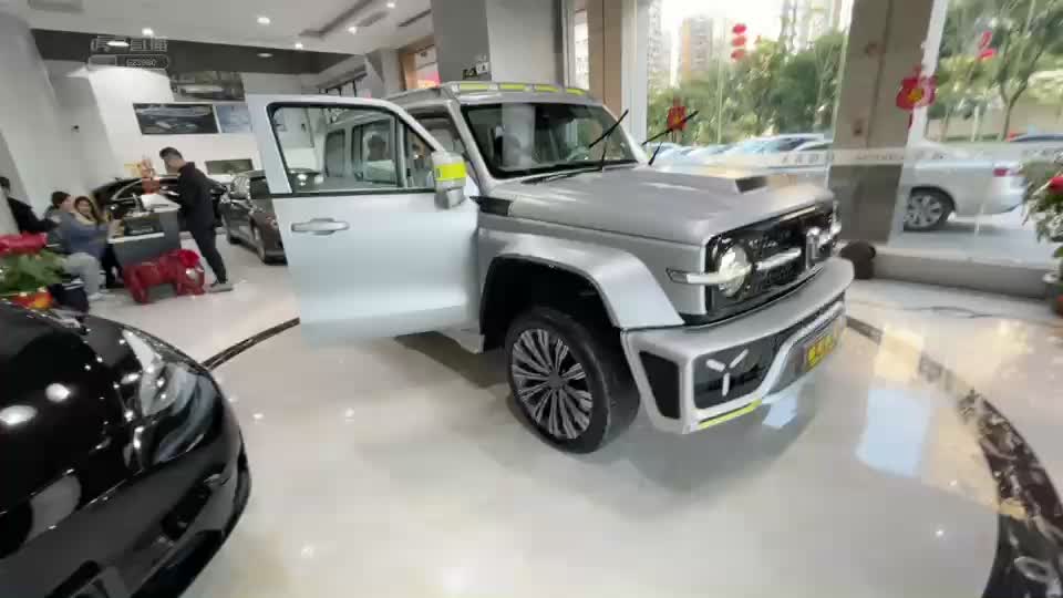 【子龙】坦克300到了，兑现户外提车？#星秀爆料站#