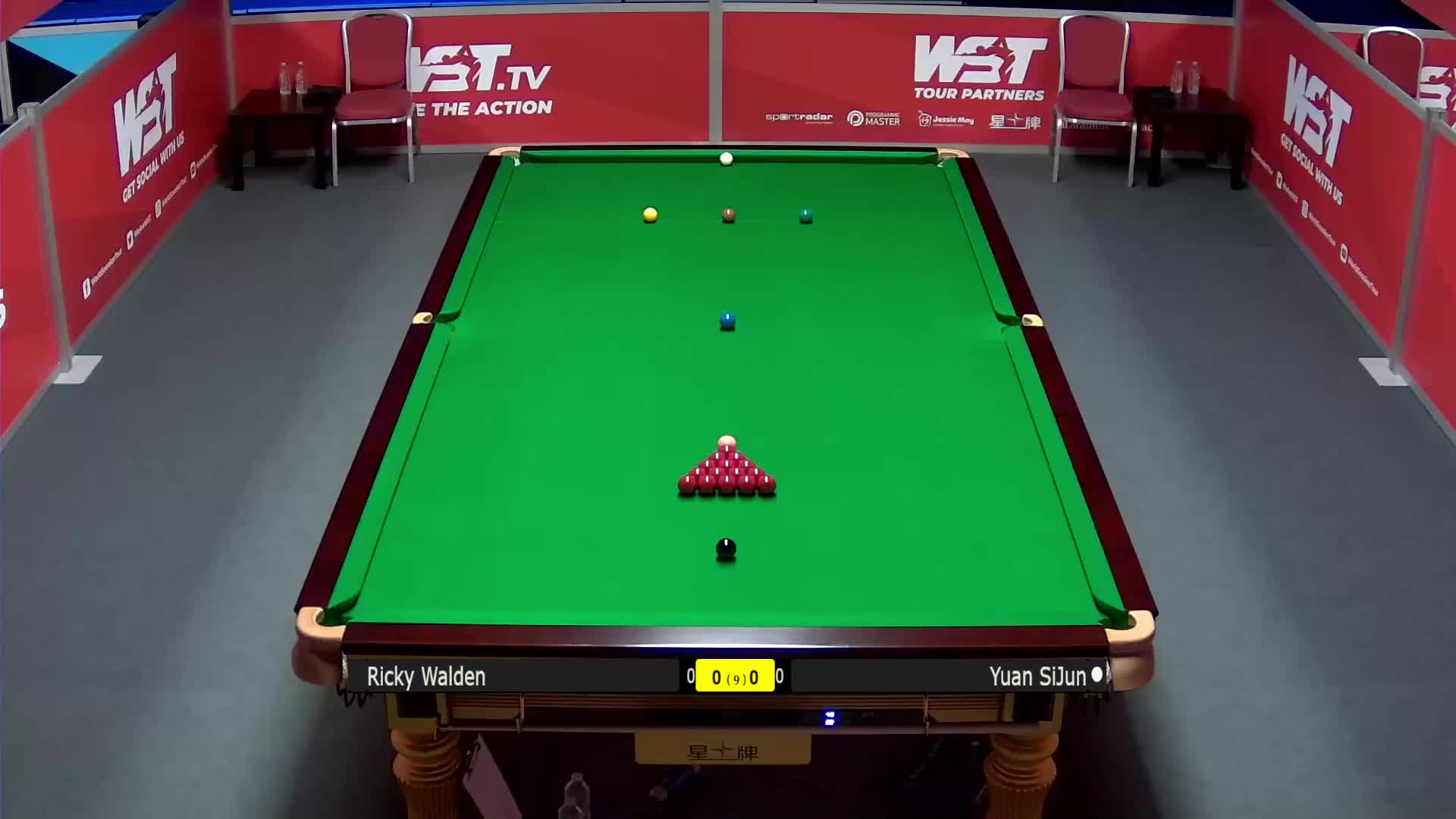 袁思俊VS里奇·沃顿 2022欧洲大师赛 清流