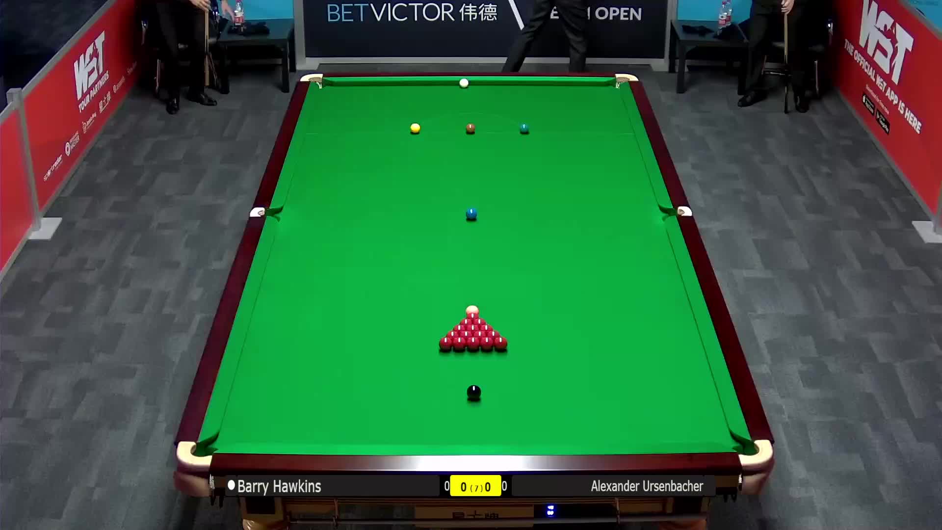 巴里·霍金斯VS亚历山大·乌森巴赫 2022威尔士公开赛 清流