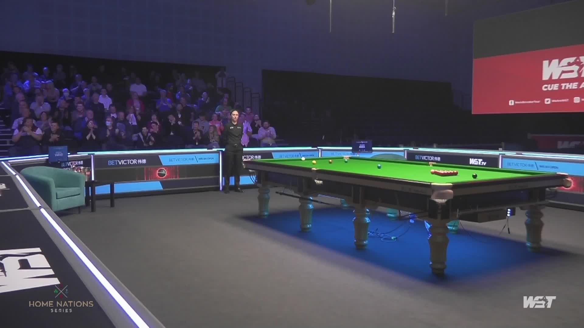 张安达  VS  侯赛因·瓦菲  2022威尔士公开赛 清流