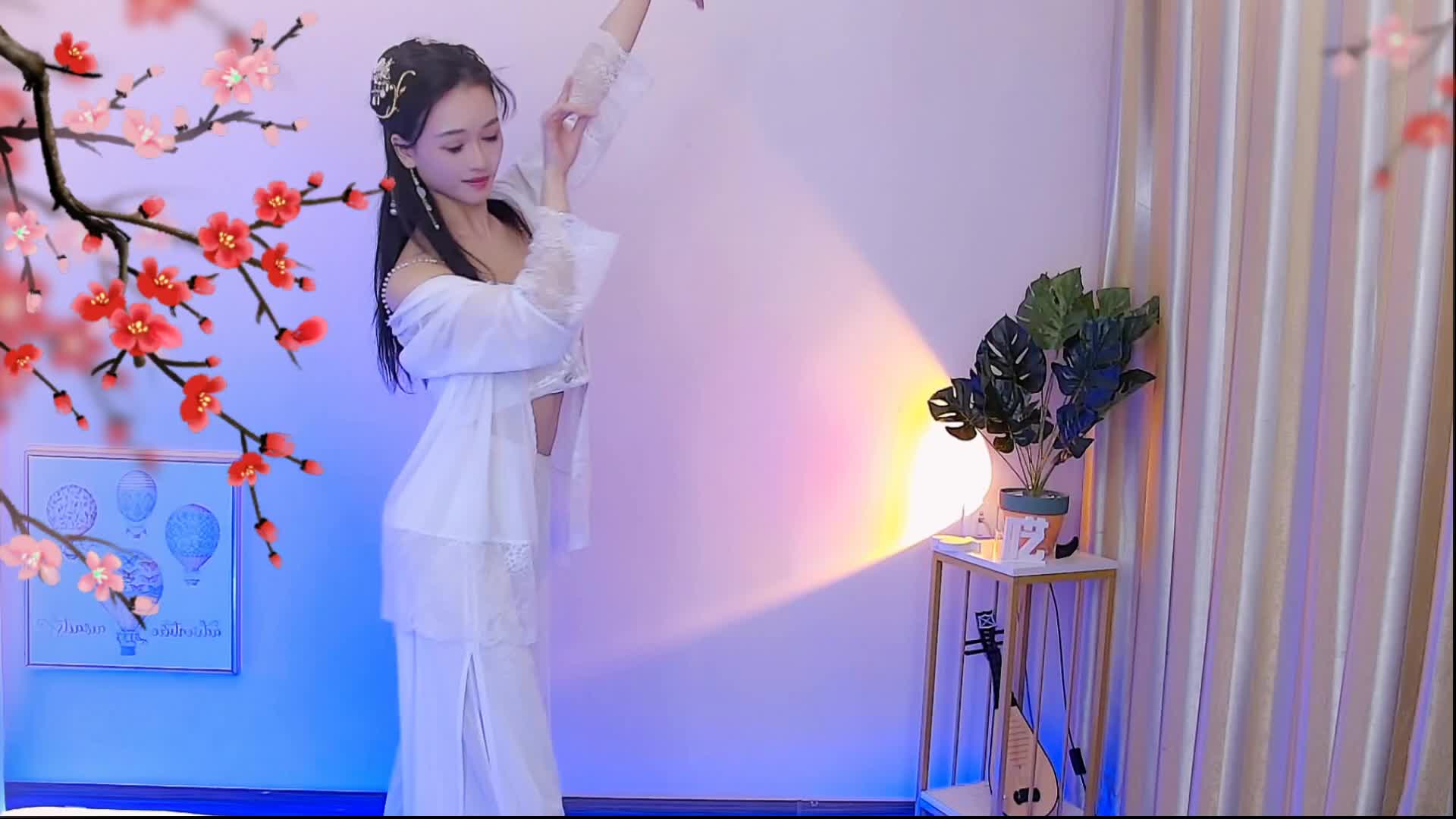 【倚天剑】仙纱白衣 回眸莞尔 #一舞惊鸿#初赛