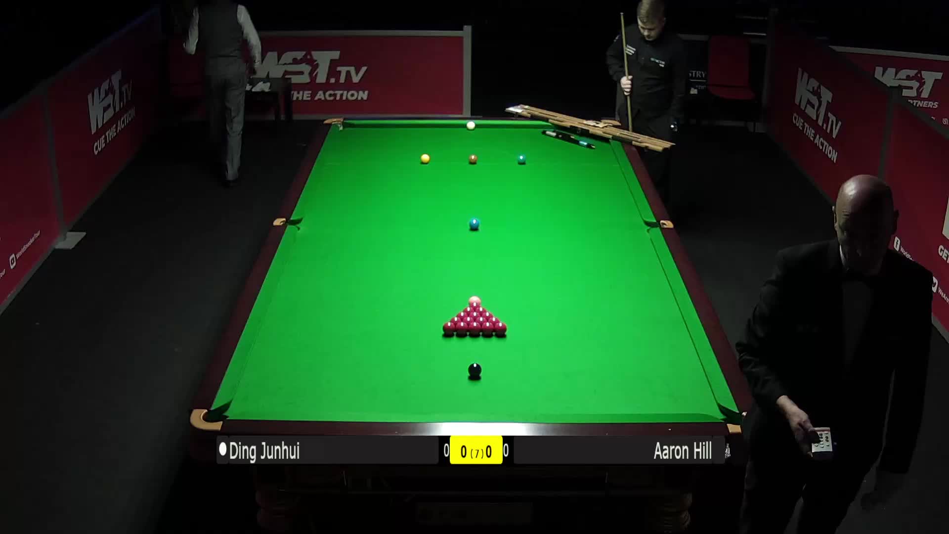 虎牙斯诺克6号桌