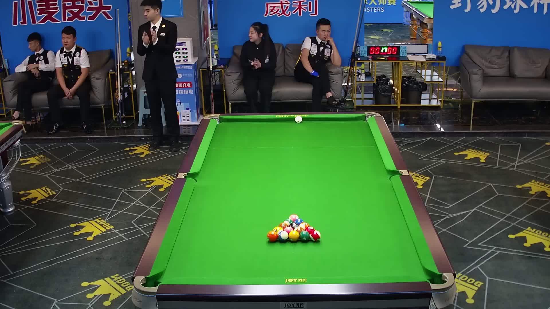 [直播]王露琦 VS 闫建博 2022乔氏杯中式台球大师赛-海口博蒙站-10号桌