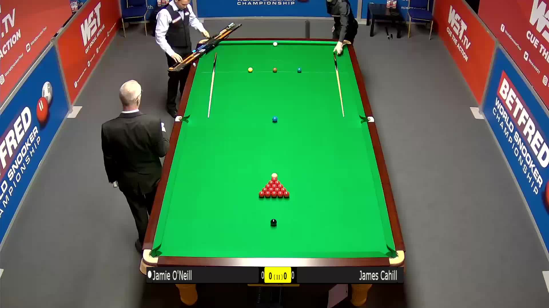 詹姆·奥尼尔  VS  詹姆斯·卡希尔    2022世锦赛资格赛  清流