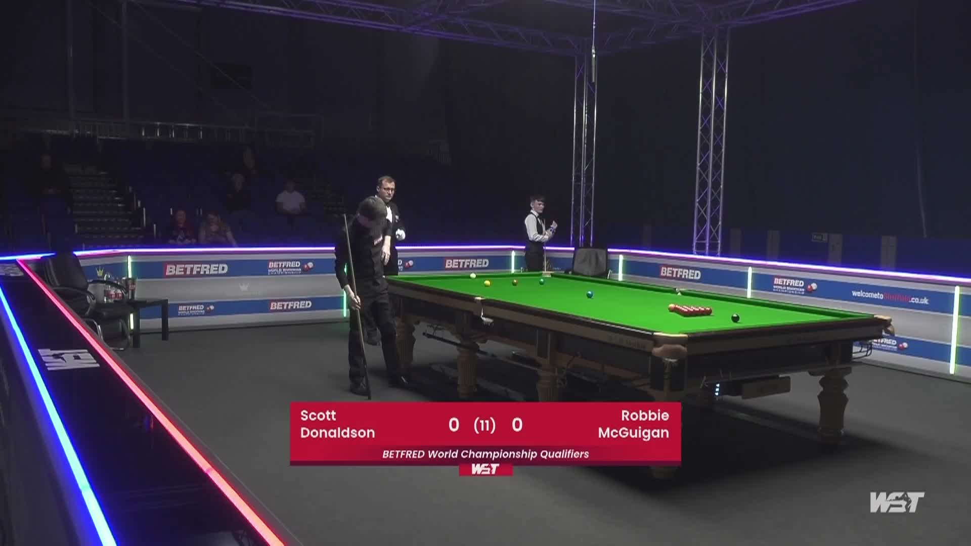 斯科特·唐纳森VS罗比·麦奎根  2022世锦赛资格赛  清流