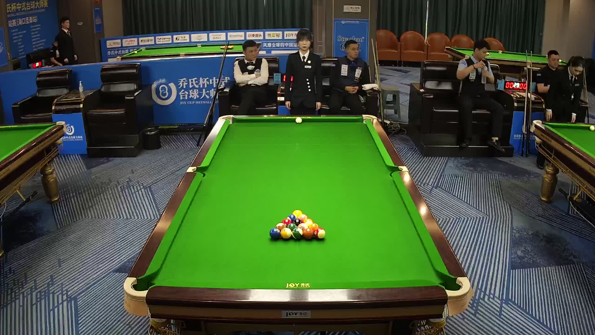 中式台球清流6号桌