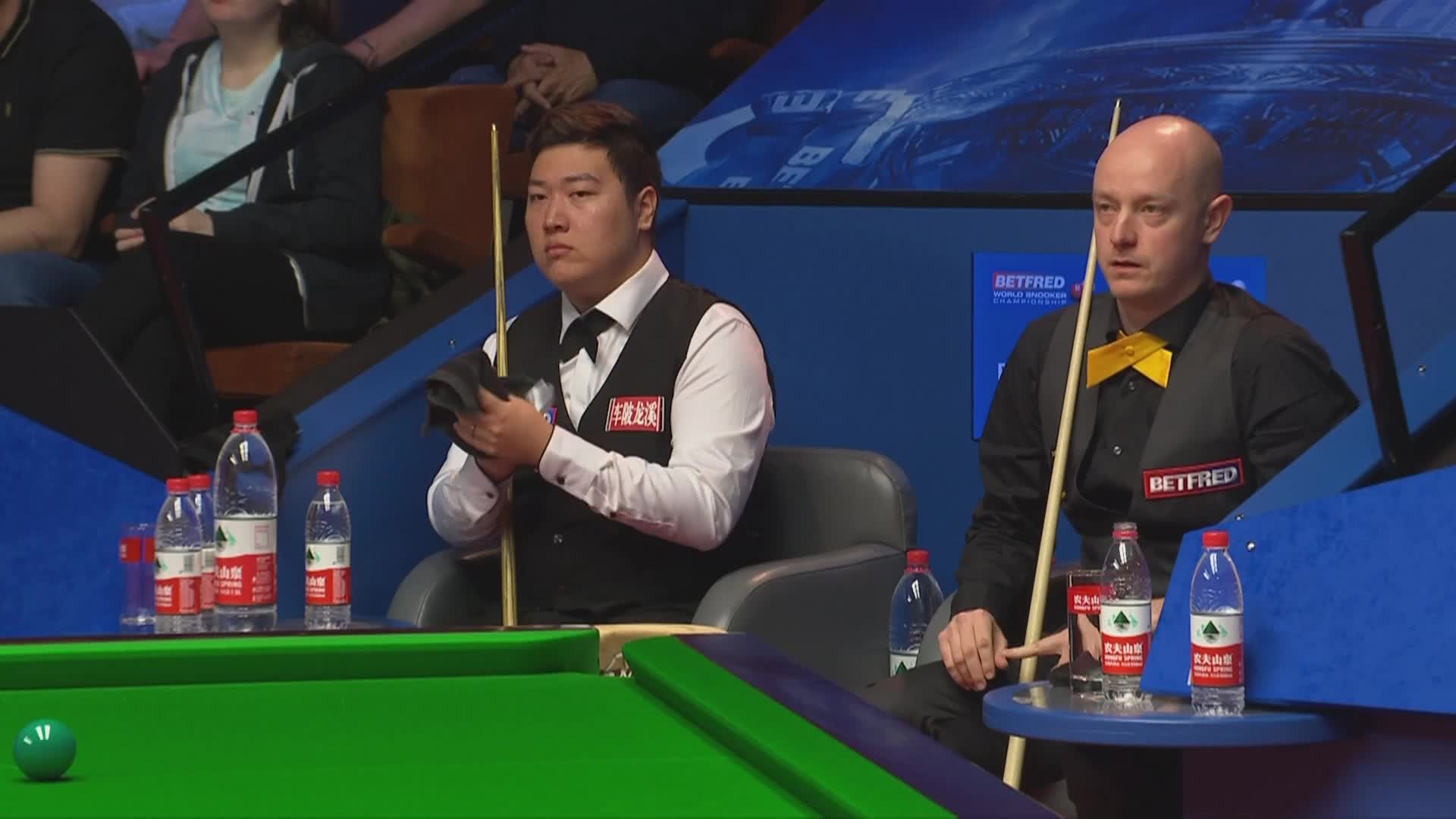 颜丙涛  VS  克里斯·沃克林  2022世锦赛 第二阶段  清流