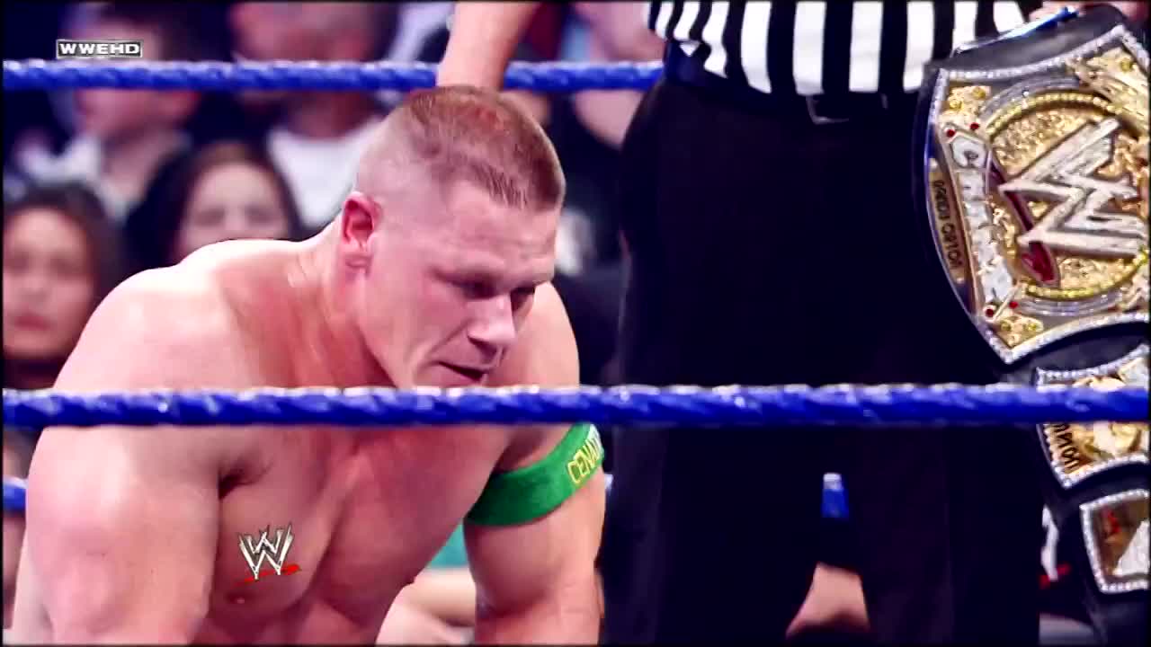 地狱牢笼2009 塞纳vs兰迪 地狱铁笼